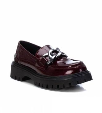 Xti Womens Moccasins In Burgundy
