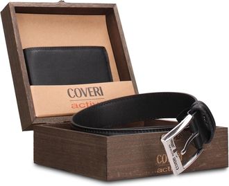 Enrico Coveri Portemonnee- en riemset Men