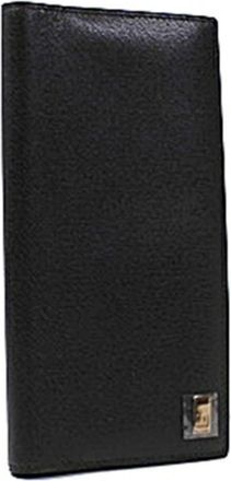 Dunhill Leather Long Bill Wallet (Bi-Fold) (Pre-Owned)