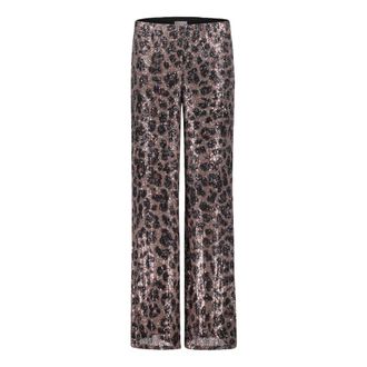 Vera Mont Dames, Broeken, Veelkleurig, Maat: S Leer