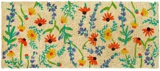 Tag Field Flower Estate Coir Mat Multi Coir Everyday,Summer in Beige at Nordstrom, Size Medium