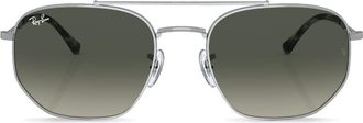 Ray-Ban square-frame sunglasses - unisex - Metal - 54 - Silver