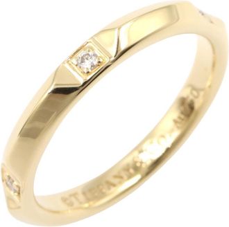 Tiffany & Co. Gold Clear Yellow Gold (18K) Band Ring (Pre-Owned)