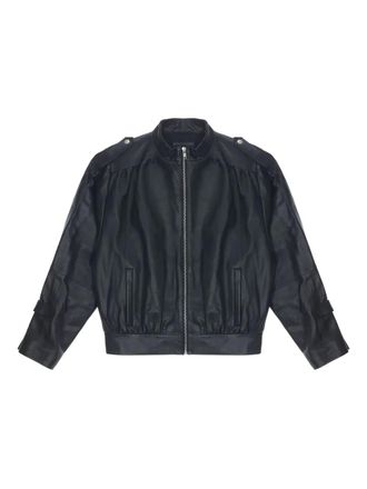 Gimaguas Oscar leather jacket - Black