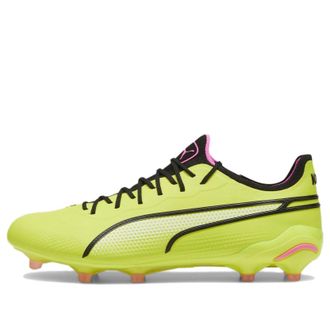 Puma King Ultimate FG/AG Cleats Solar Yellow Black 107563-06