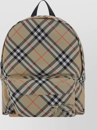 Burberry check backpack