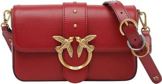 Pinko Mini Love One Slouchy Crossbody Bag