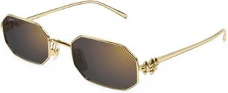 Cartier Zonnebril - unisex - Zonnebrillen - Geel - 53 MM - Accessoires