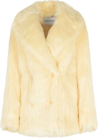 Stand Studio Kataline Faux Fur Coat-Donna