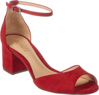 Schutz Schutz Roma Suede Sandal