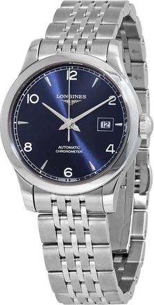 Longines Record Automatic Blue Sunray Dial Ladies Watch L23214966