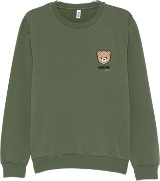 Moschino Signature Teddy Bear Motif Knitwear Sweatshirt