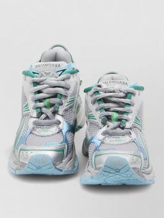 Balenciaga runner sneakers mesh panels printed size