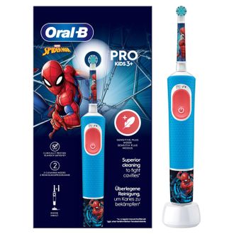 Braun Oral-b Pro Kids Ni&ntilde;o Cepillo De Dientes Oscilante Azul, Blanco