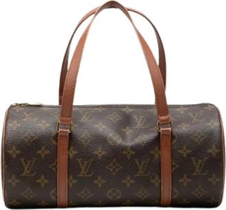 Louis Vuitton Pre-owned Papillon 30 - Dames - Vintage Handtas - Bruin - ONE Size - Leer - Vintage