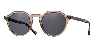 Eyevan 7285 Attache-E Sun SMK-BK Mens Sunglasses Brown Size 47