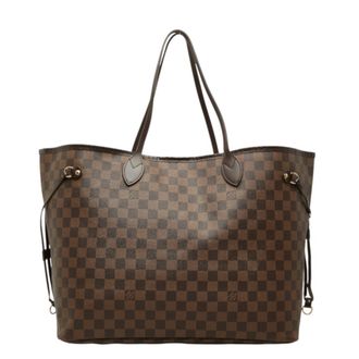 Louis Vuitton Damier Brown Pvc Leather Shoulder Bag Tote Bag (Pre-Owned)