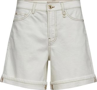 Mos Mosh Denim Shorts - Dames - Denim shorts - Beige - W24 - Denim - Korte Broeken