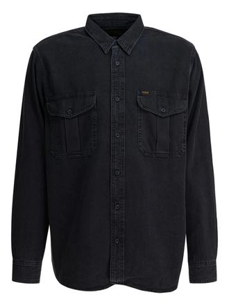 Filson button-fastening pocket shirt - men - Cotton - S - Black
