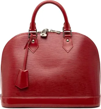 Louis Vuitton Borsa a mano Alma PM in pelle Epi 2011 - Rosso