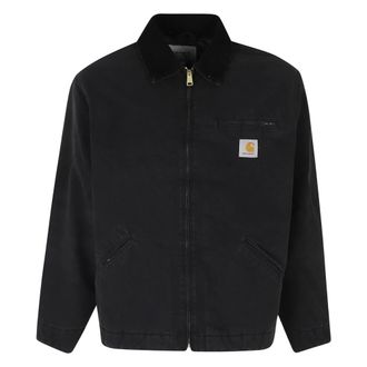 Carhartt Work in Progress OG Detroit Jacket - Heren - Zomerjassen - Zwart - L - Katoen - Jassen
