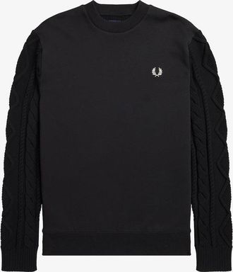 Fred Perry Sweatshirt Black