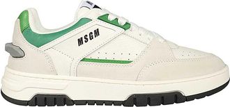 Msgm Leather Low-top Sneakers