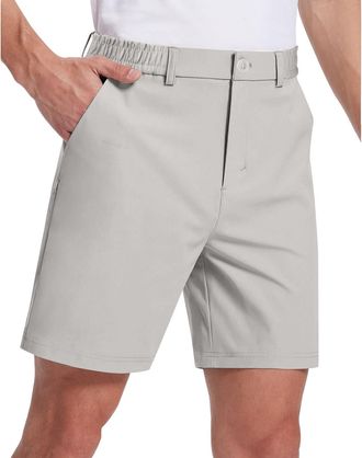 Generic Golf Shorts Men Stretch - Golf Shorts Classic Fit Breathable Shorts Slim Fit Durable Shorts Regular Fit Stretch Shorts Lightweight Outdoor Shorts With