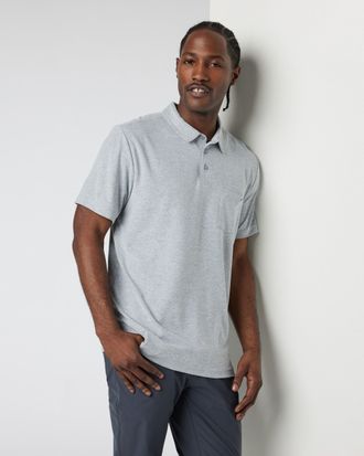 Vuori Clothing Ace Polo | Light Grey | Medium