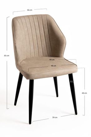 Regalos Miguel Sillas Comedor - Silla Wenye - Beige