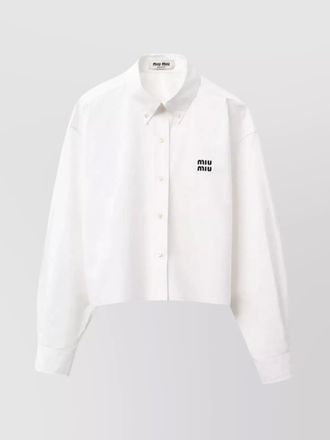 Miu Miu oversized shirt