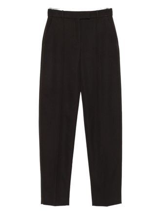 Alexander McQueen Alexander Mcqueen Womens Pressed-Crease Tailored Trousers