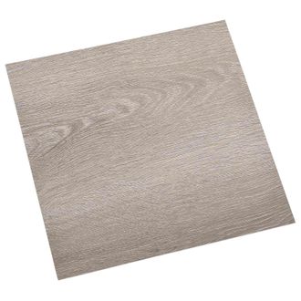 vidaXL Tableros De Suelo 5,11 M&sup2; 55 Pcs Pvc Madera Vidaxl