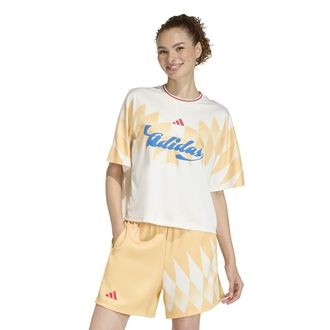 adidas Los T-shirt met korte mouwen en vintageprint