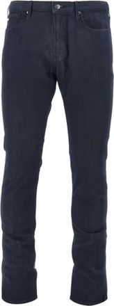 Emporio Armani J06 Slim Fit Jeans - Heren - Jeans - Blauw - Maat: W32 Katoen