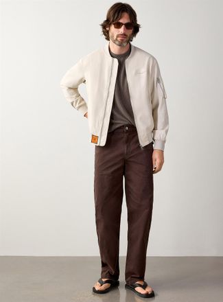 Bombers Original Mens Millem linen bomber jacket