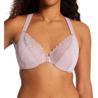 Playtex Front Close No Poke Dreamwire Bra In Evening Blush