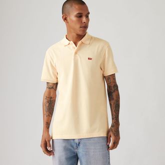 Levi's Housemark Polo Shirt - Mens - 2XL - Yellow / Rutabaga