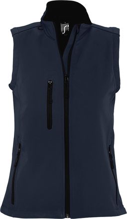 SOLS Dames/dames Rallye Soft Shell Bodywarmer Jacket (Franse marine)