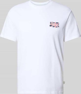 Pepe Jeans London Regular Fit T-Shirt aus reiner Baumwolle Modell SMALL FLAG in Weiss, Gr&ouml;&szlig;e XXL