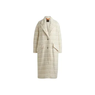 HUGO BOSS Dames, Mantels, Beige, Maat: XL