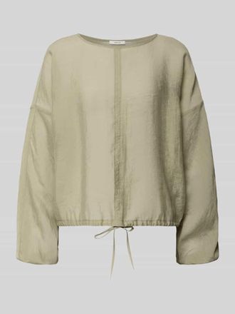 OPUS Bluse mit &uuml;berschnittenen Schultern Modell Filla in Hellgruen, Gr&ouml;&szlig;e 38