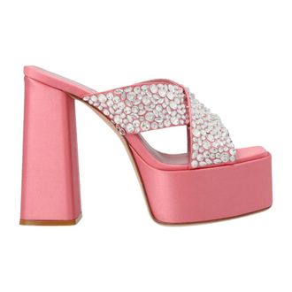 Haus Of Honey Chunky Heel Sandal