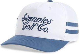 Swannies Scheeler Snapback Baseball Cap in White at Nordstrom Rack
