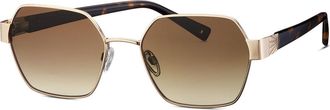 Brendel eyewear 905065 20 Womens Sunglasses Gold Size 54