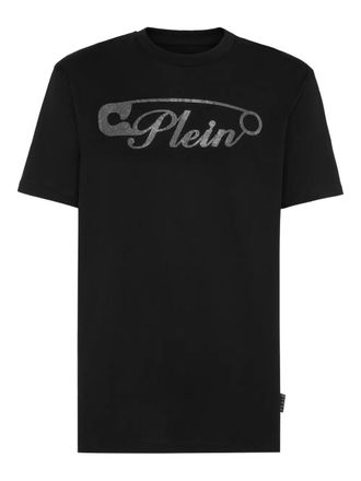 Philipp Plein Safety Pin T-shirt - Zwart