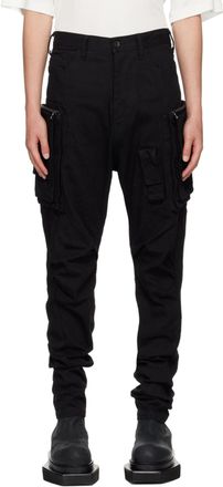 JULIUS Flared Jet Pants（Black） -FASCINATE