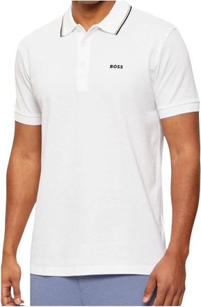 HUGO BOSS Birdie Paule Polo - Heren - Polos - Wit - 3XL - Tops
