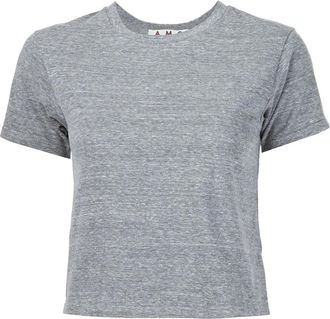 Amo cropped T-shirt - Grigio