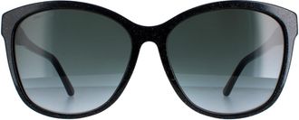 Jimmy Choo London Square Black Grey Gradient Lidie/F/SK